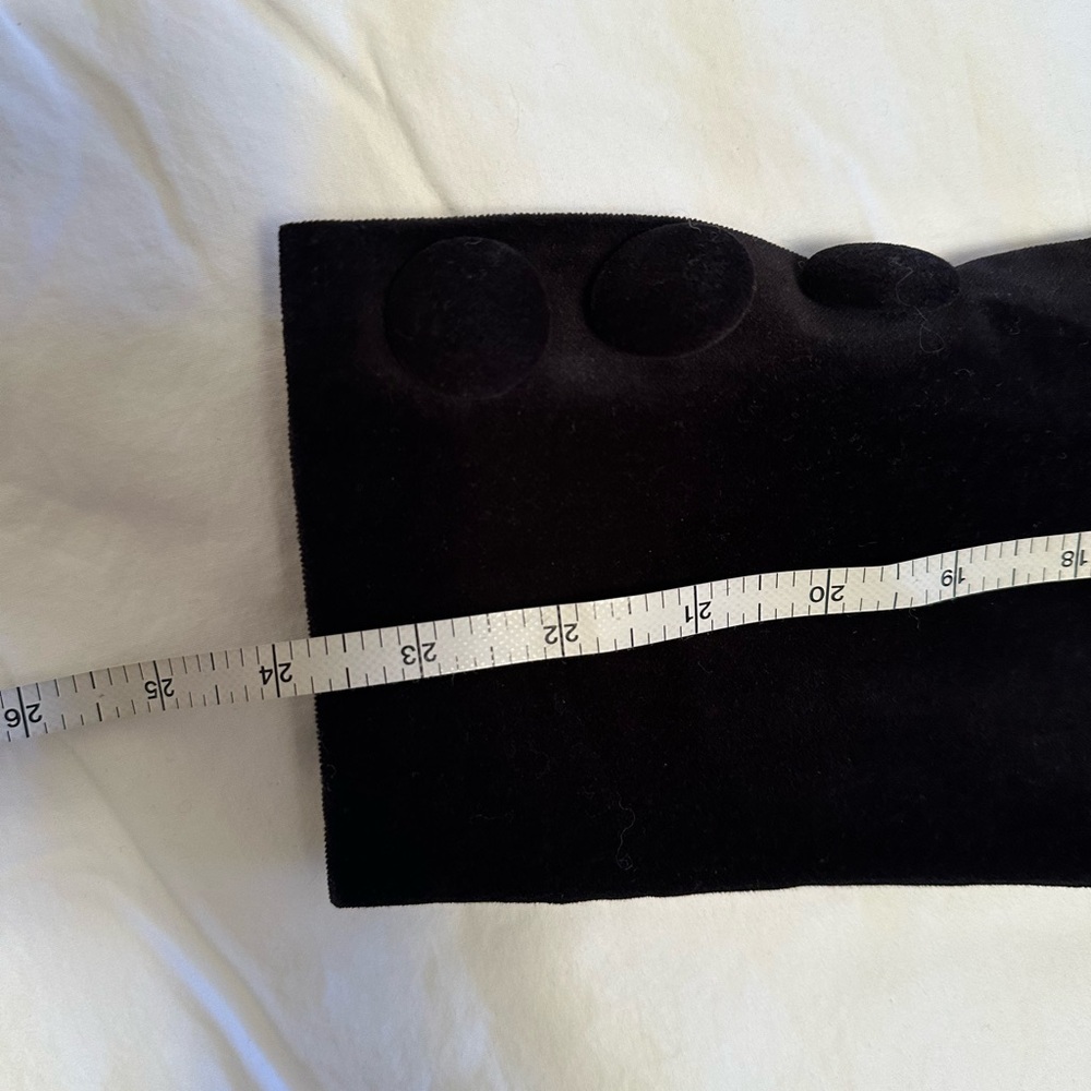 Newport News Black Velvet Blazer - Picture 5 of 7